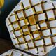 FPP Vallauris barbotine trivets, bottle coasters and knife holders