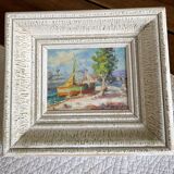 Brittany marine painting 1957