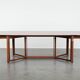 Beautiful and extendable Art Deco design dining table for 6 to 8 people