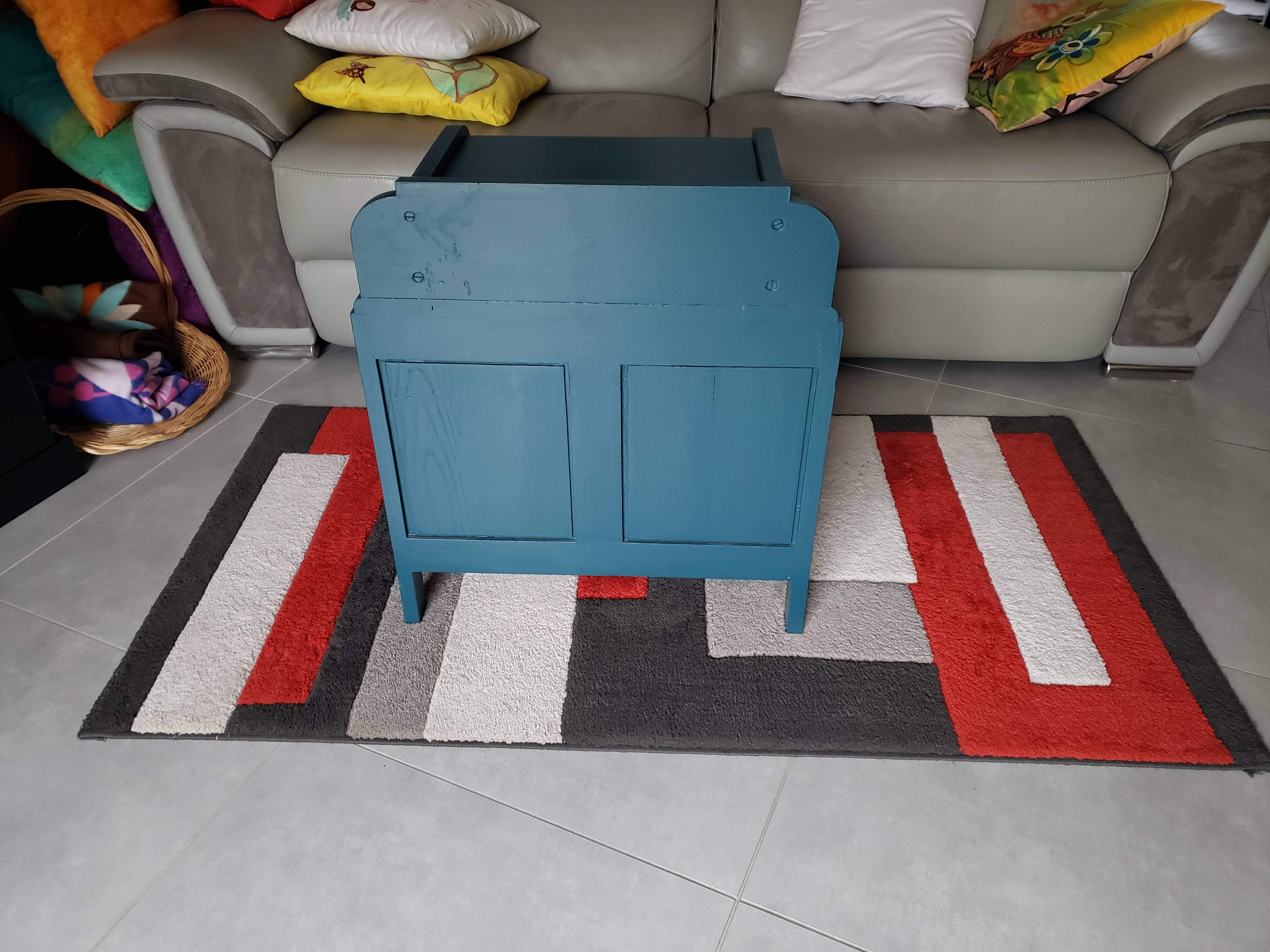 Vintage dressing table and bedside table