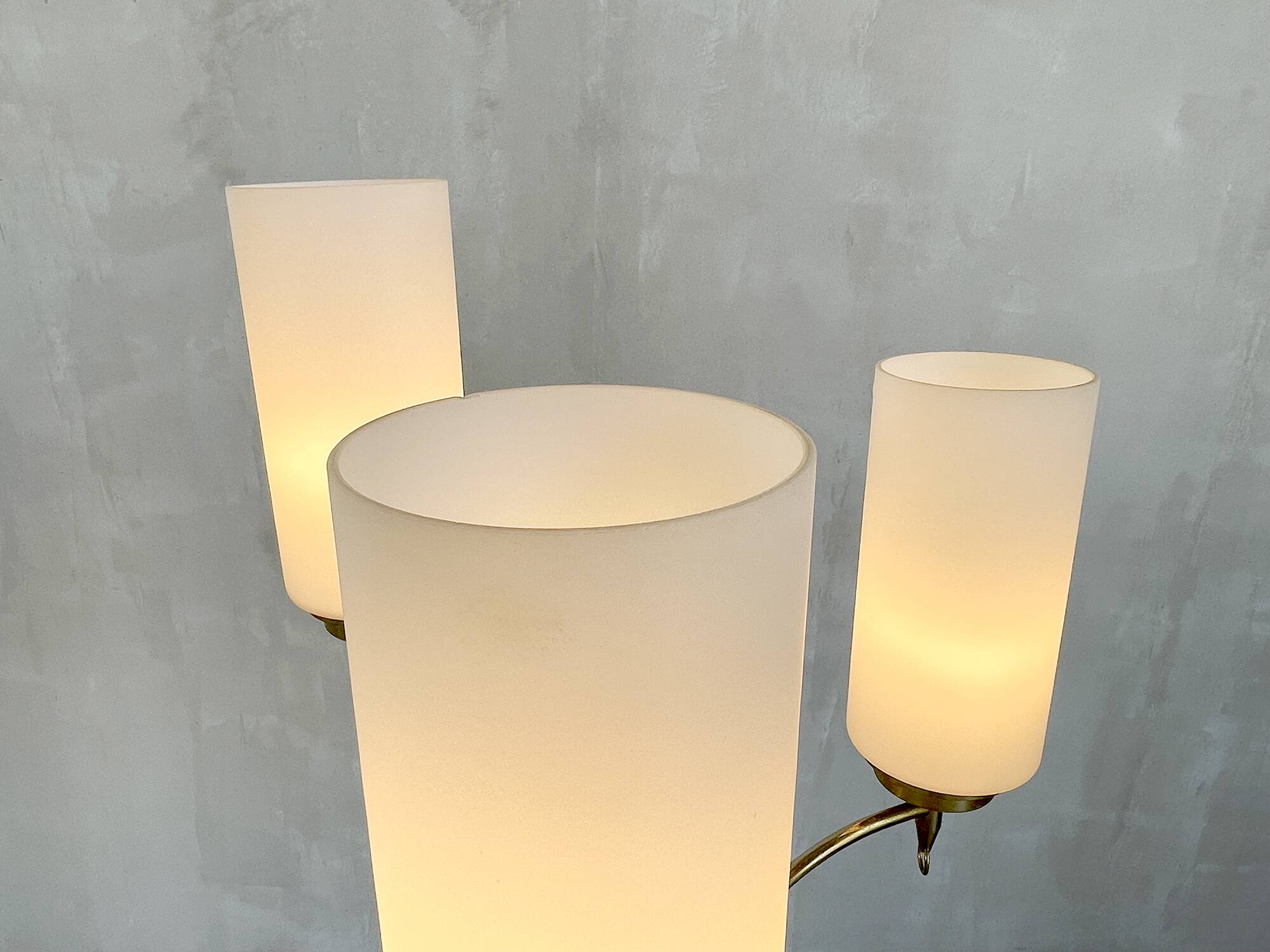 Three-light floor lamp, France 1960