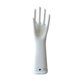 Hand glove white ceramic mold