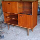 1960s Scandinavian display cabinet