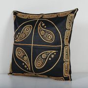 Vintage embroidered cushion cover 43x46 cm