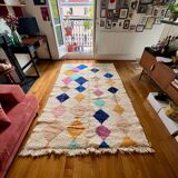 Berber handmade rug Beni Ouarain 100% wool