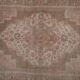 Vintage Turkish handmade rug 203x358 cm