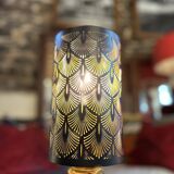 Art deco oil lamp