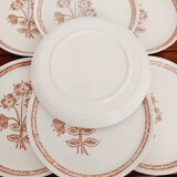 7 vintage flat plates