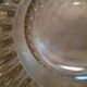 Large glass dish signed Pierre d'Avesn.