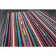 1970s Vintage Turkish Oushak Handmade Wool Cotton Purple Area Rug 137x218