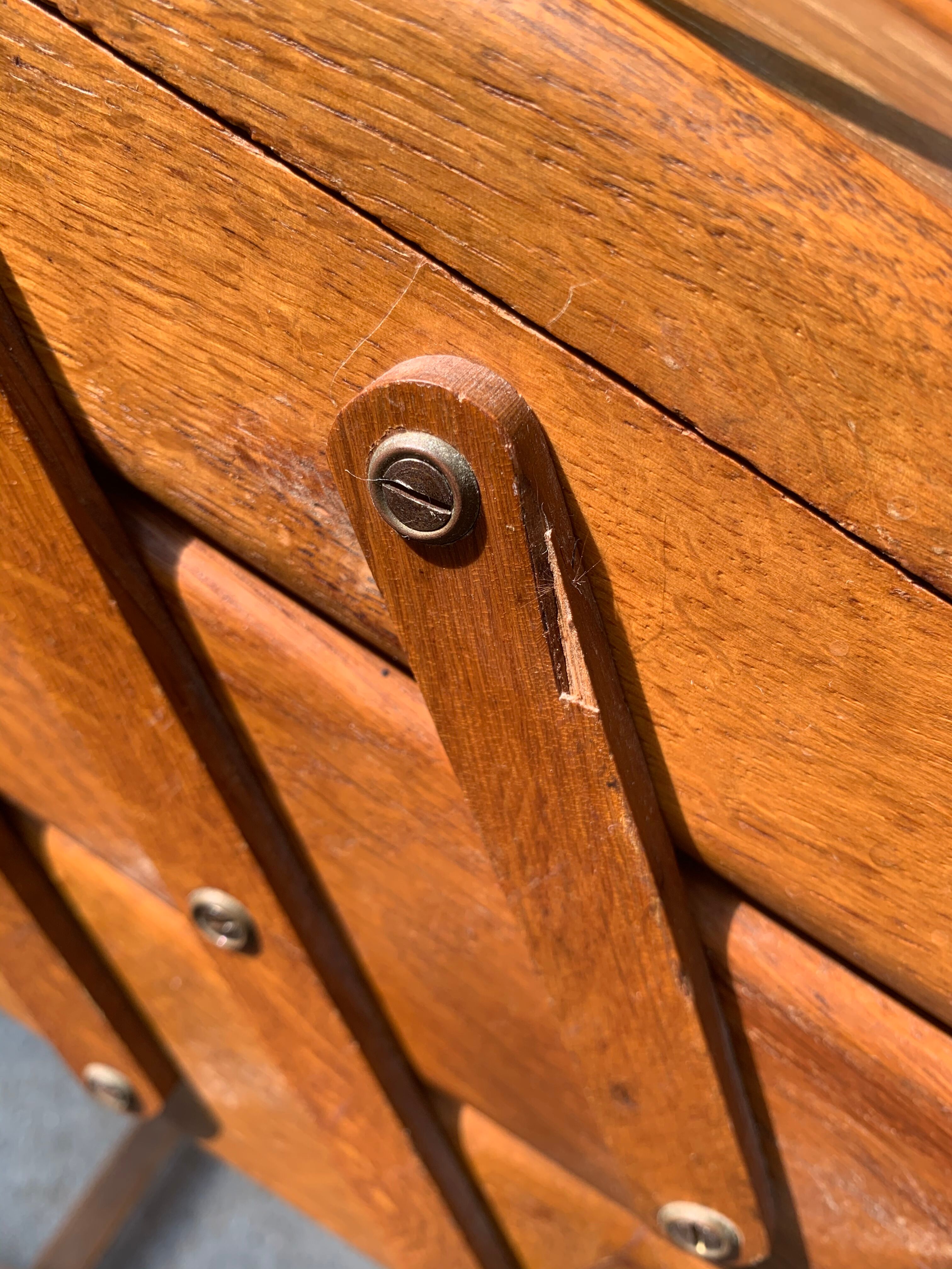 Art Deco sewing basket