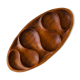 L46cm teak tray by Laur Jensen for Odense Denmark