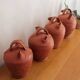Set of 4 terracotta jugs