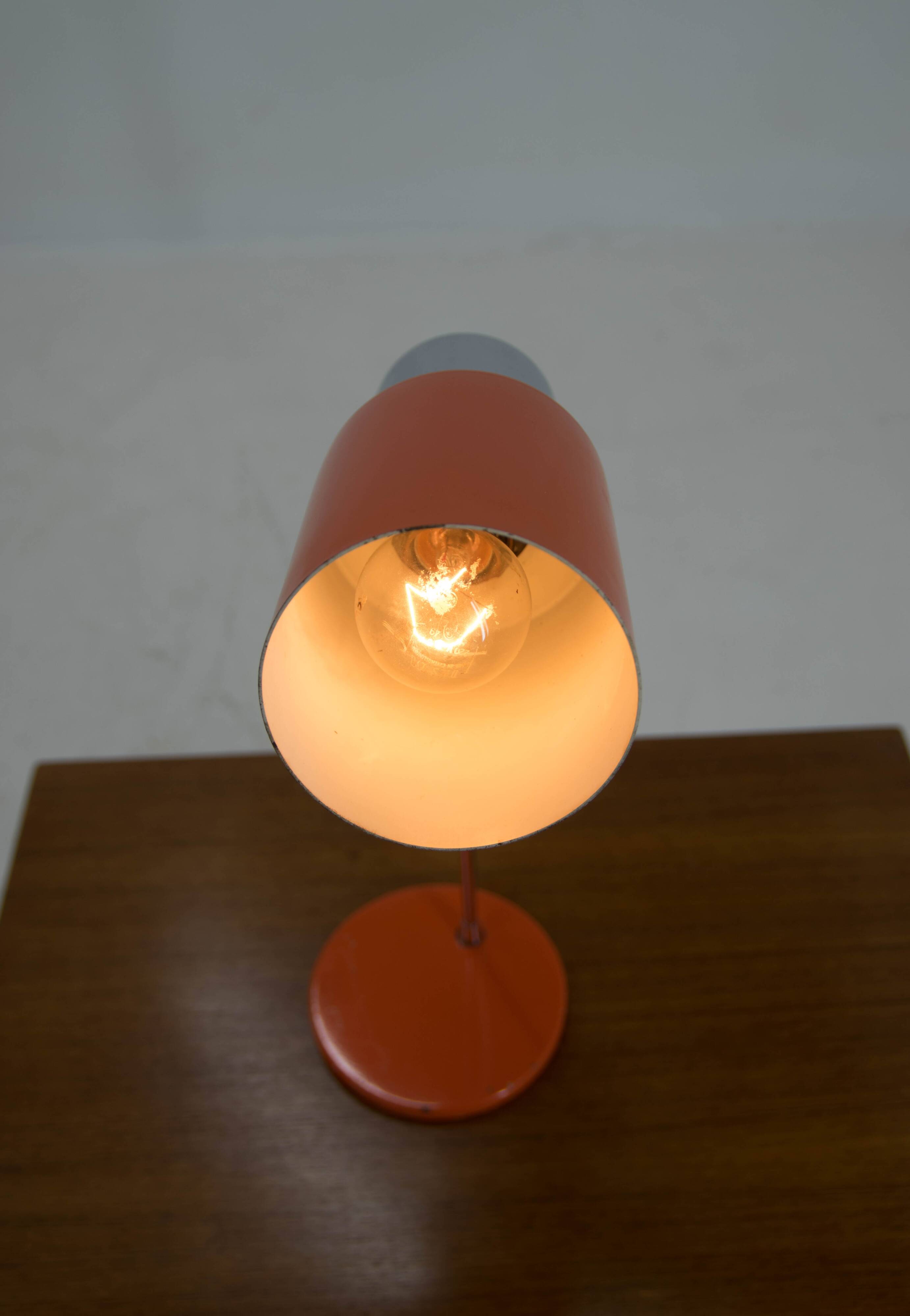 Mid-Century Table Lamp Designed by Josef Hurka for Napako, 1970's