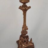 Paire de chandeliers en bronze