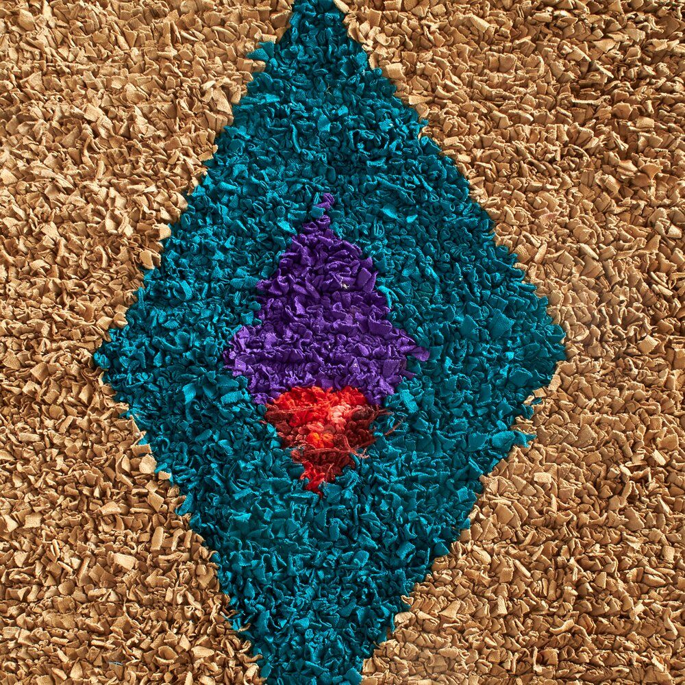 Carpet boucherouite dar kawa 100 x 270 cm