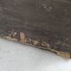 Wooden travel trunk