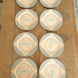 Assiettes à dessert et saladier