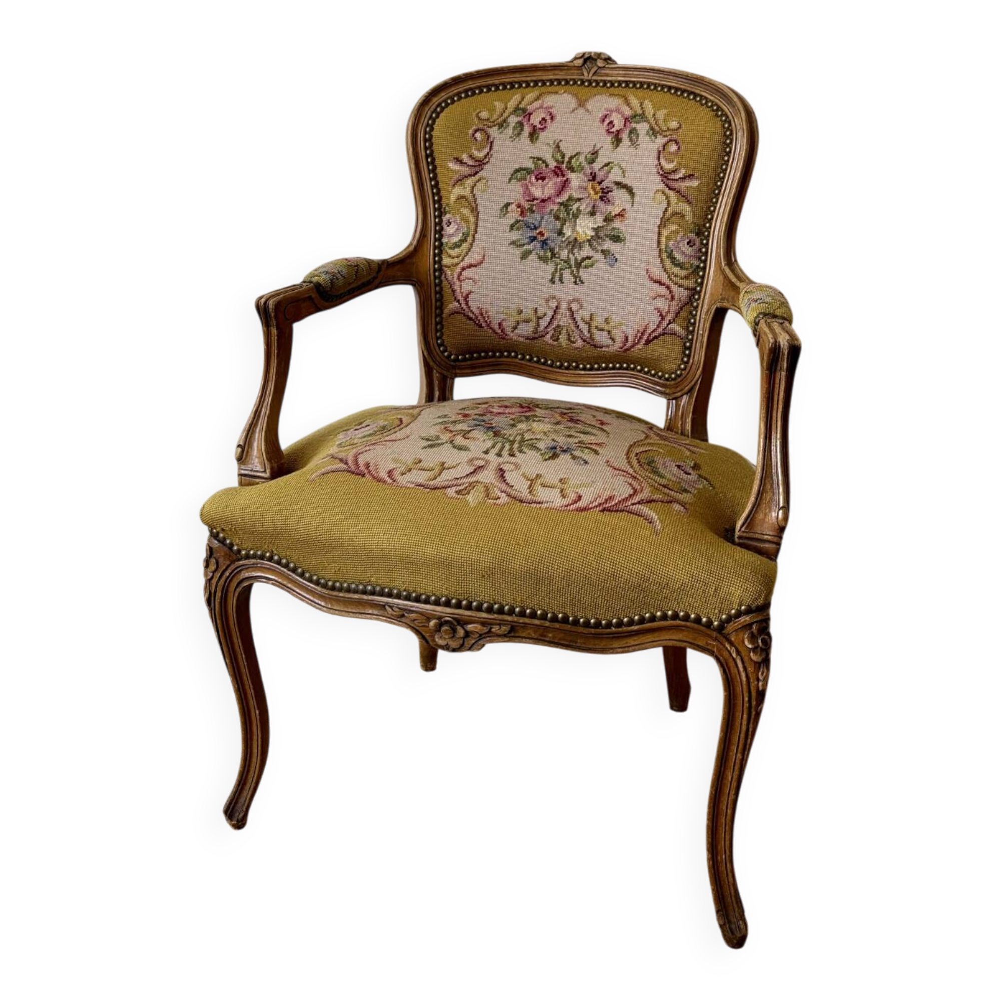 Fauteuil Cabriolet Louis XV