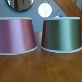 Pair of vintage bronze lamps