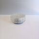 Vintage round ceiling light - Moulded glass - 1960