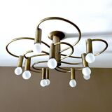 Large vintage architectural ceiling light
