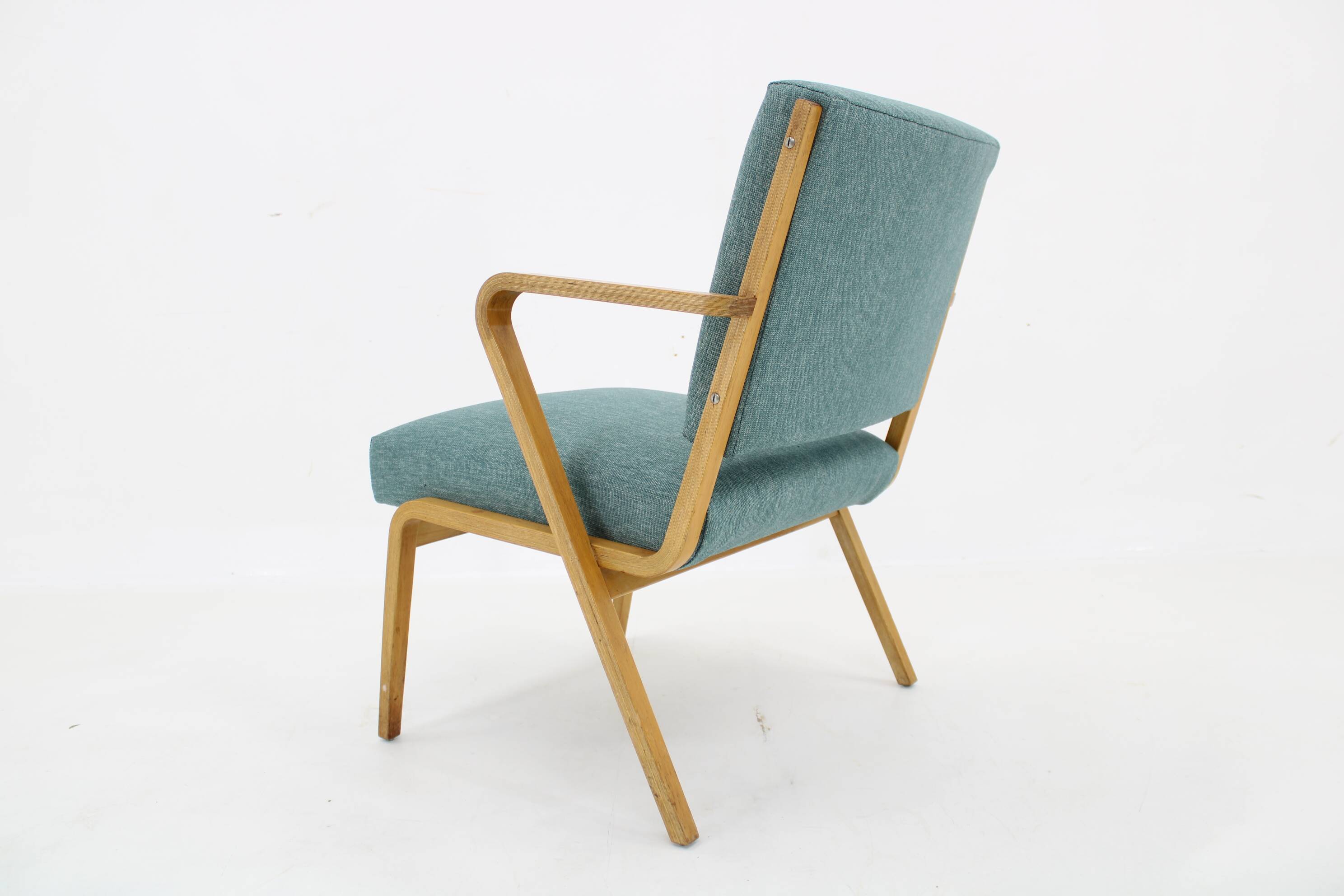 1960s Selman Selmanagic armchair by VEB Deutsche Werkstätten Hellerau, Germany