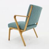 1960s Selman Selmanagic armchair by VEB Deutsche Werkstätten Hellerau, Germany