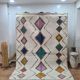 Handmade Beni Ouarain rug 250x150 cm