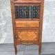 Fake book bedside table with doors