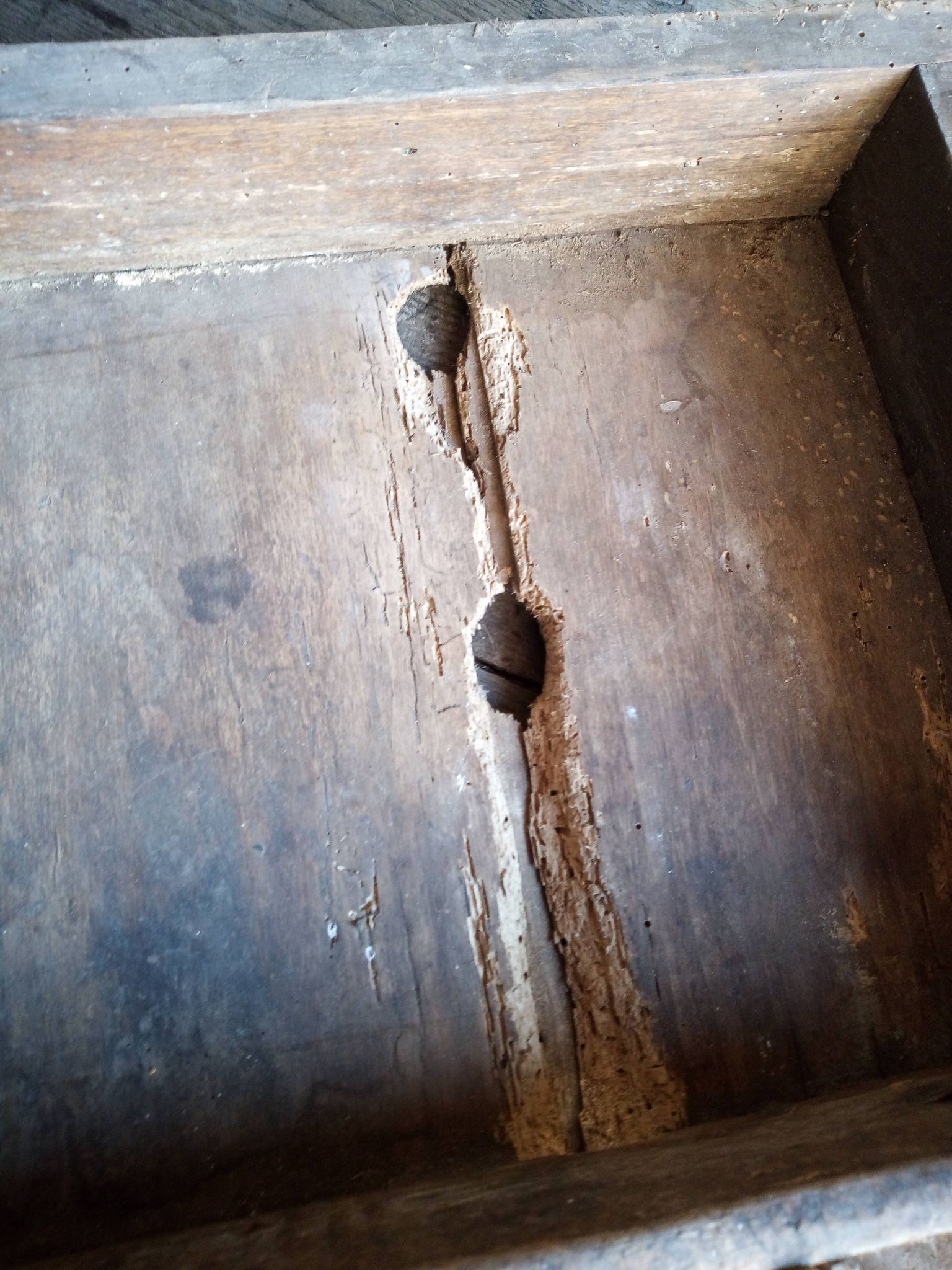 Table de ferme basse