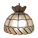 Hanging in tricolour mother-of-pearl