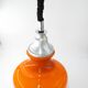 Space Age Opaline Glass Pendant Light