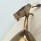 Wall light in brass