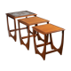 G plan fresco nest of three coffee tables 1960