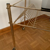 Vintage 60's vinyl side table/coffee table