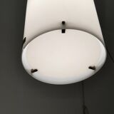 Adjustable Cylinder Pendant Mod. 437 by Tito Agnoli Produced by O-Luce, Ita
