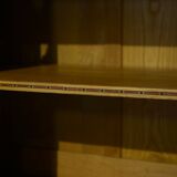 Brutalist Art Deco oak sideboard in the style of Charles Dudouyt / Gaston Poisson