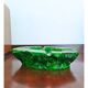 Cendrier vintage en albâtre vert Romano Bianchi
