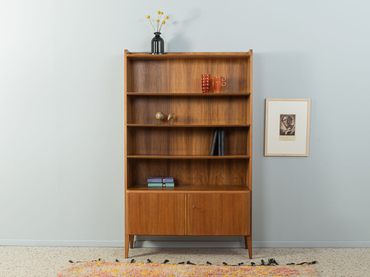 1950s book shelf, WK Möbel