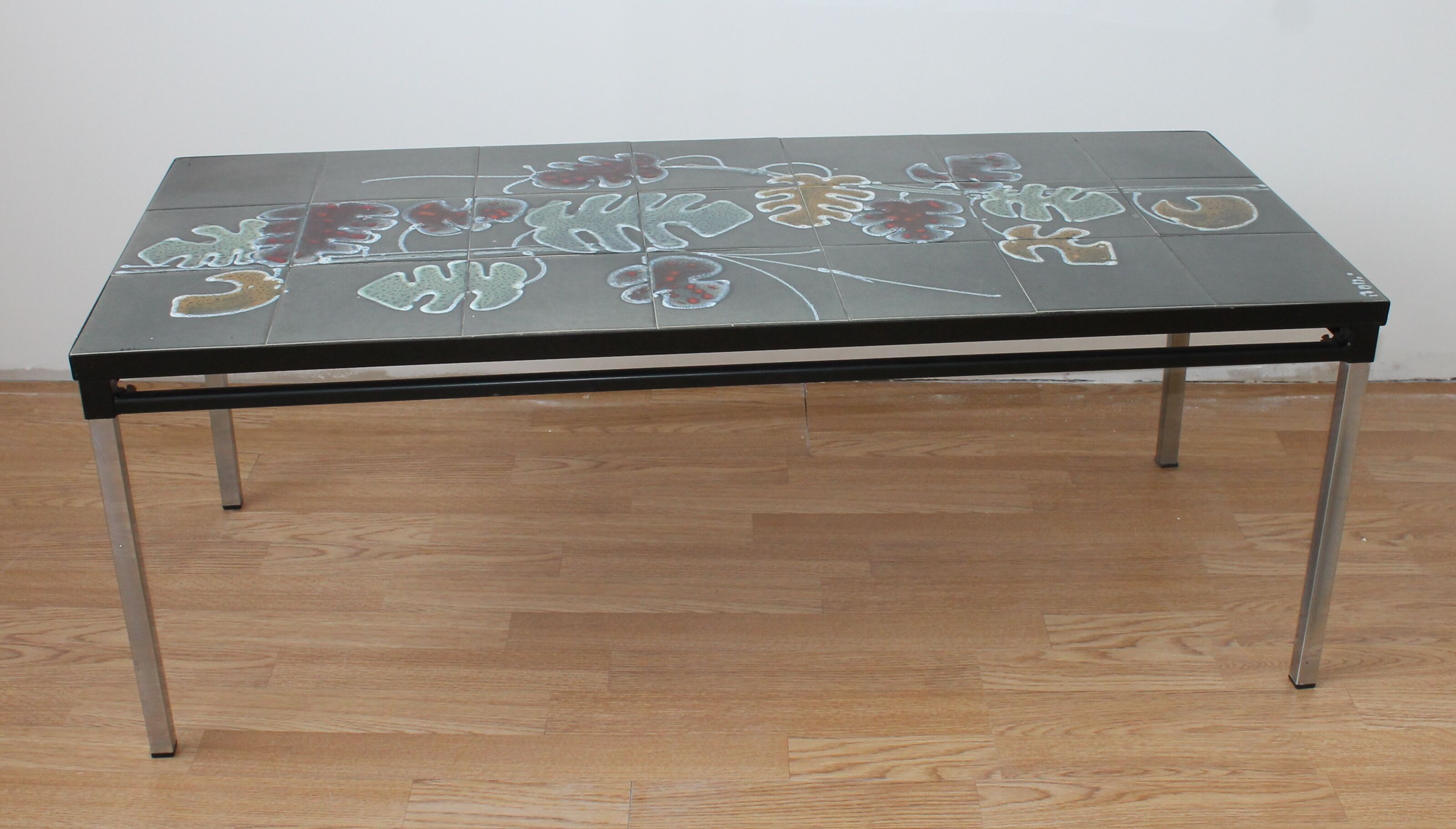 70's vintage ceramic coffee table