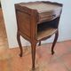 Louis XV oak bedside table with 1 drawer