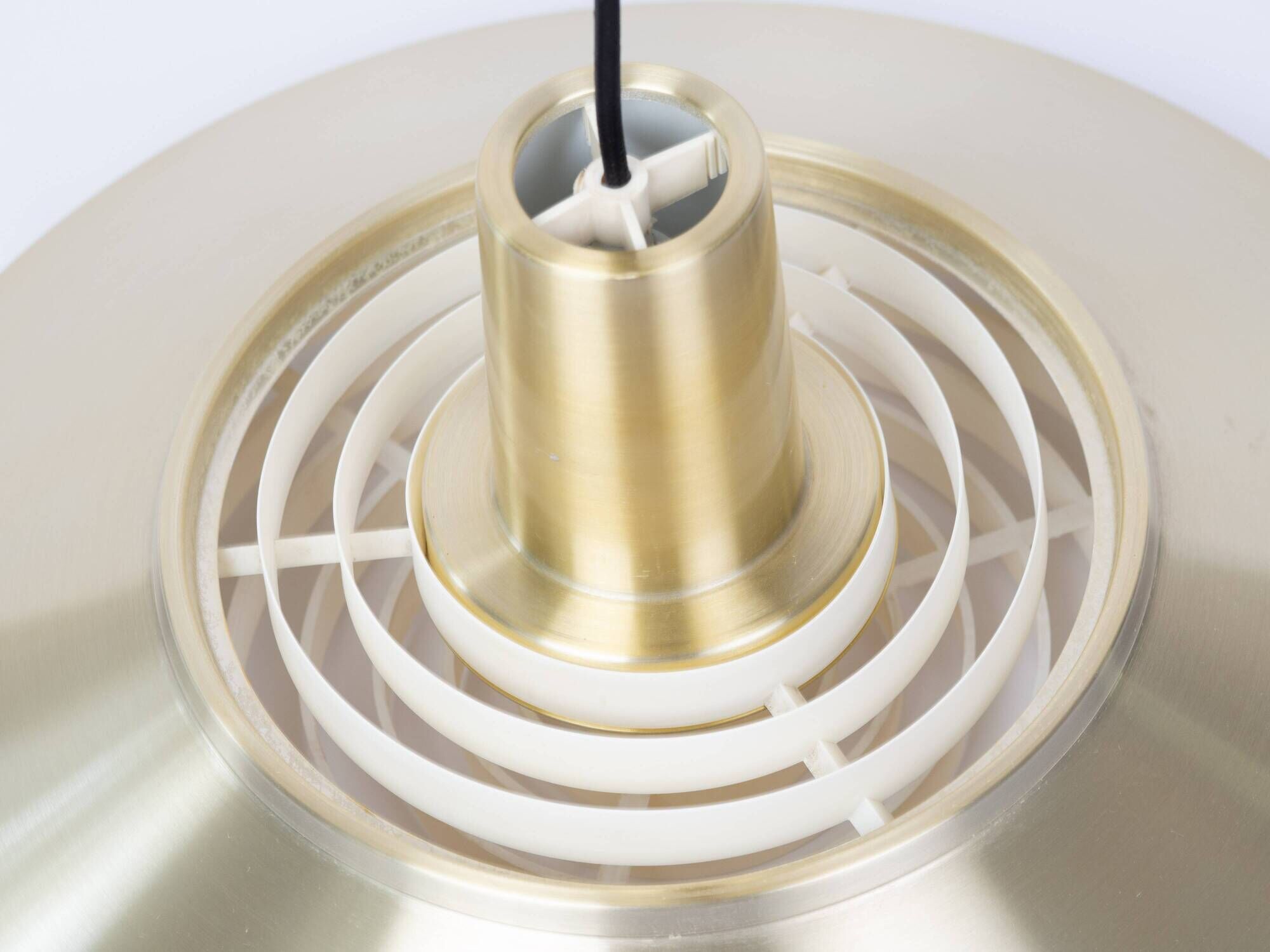 Vintage Danish pendant lamp by Nordisk Solar, 1960s.