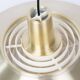 Vintage Danish pendant lamp by Nordisk Solar, 1960s.