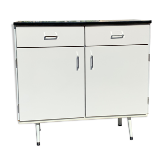 White formica buffet