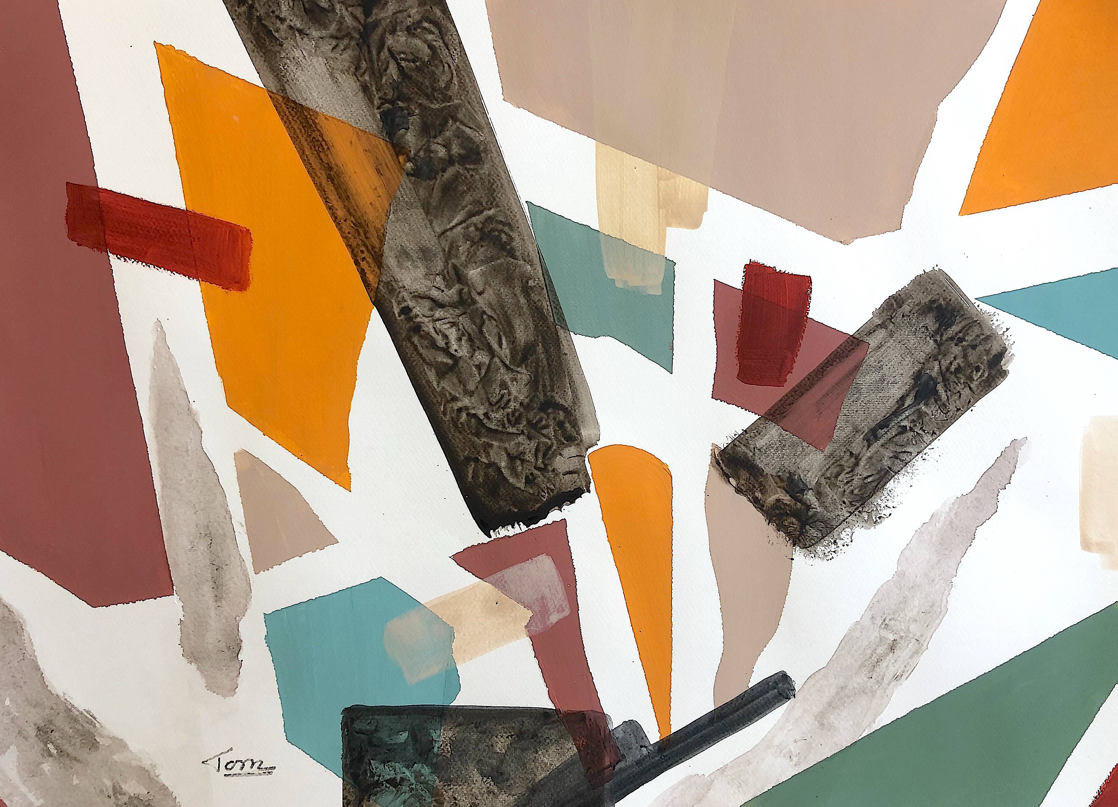 Original and unique hand-painted abstract painting