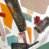 Original and unique hand-painted abstract painting