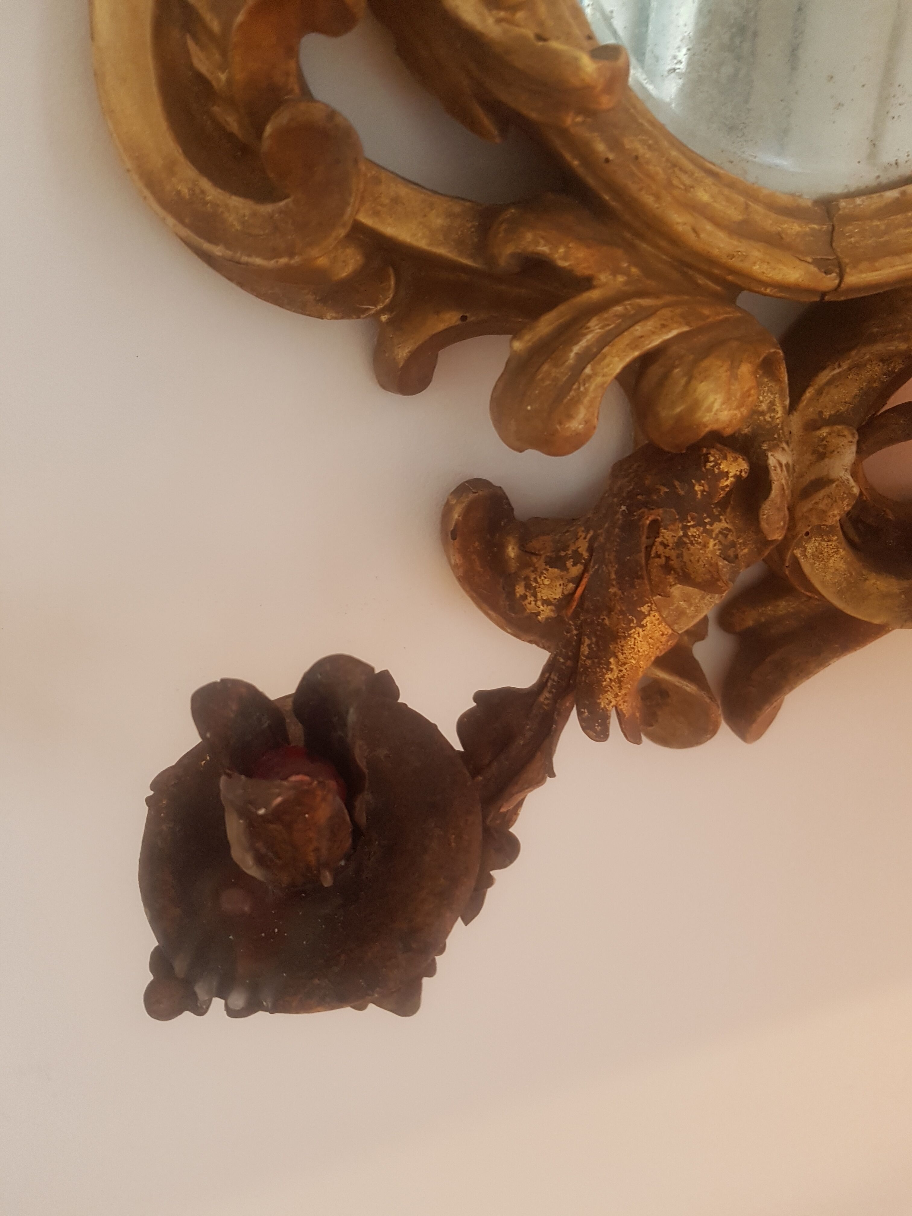 Italian mirror 18th century 82x65