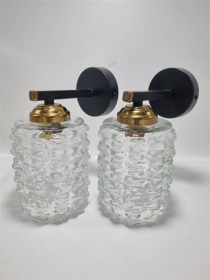 Pair of wall sconces