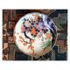 Lot of two plates made of earthenware Imari Japan